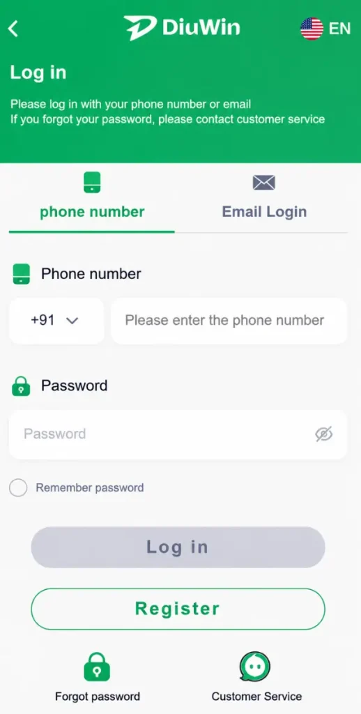 Diuwin Login