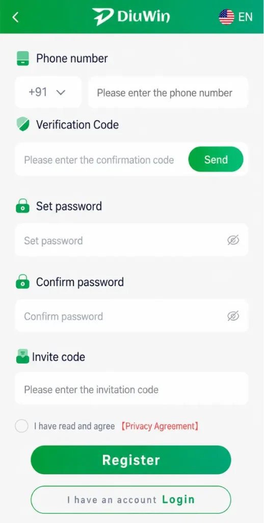Diuwin Register